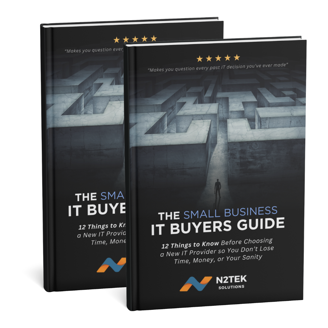 Cover of The Small Business IT Buyer's Guide by N2TEK Solutions